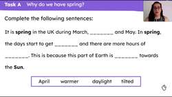 Weather and the seasons: spring Instructional Video