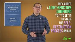 Futuristic Spy Tech Self-Destructs in Sunlight | SciShow News Instructional Video