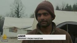 Bosnia migrants: Camps struggle with rising number News Clip