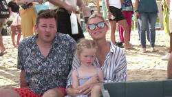 A celebration for endangered turtles released back to sea News Clip