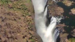 Water levels at Victoria Falls at lowest level in 40 years Part 1 News Clip