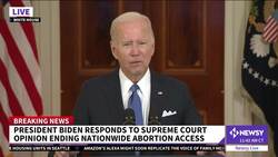 President Biden Calls Abortion Ruling 'A Sad Day' For U.S. News Clip