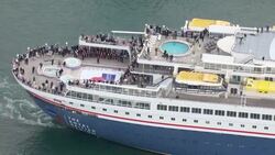 Veterans depart Portsmouth on MV Boudicca to Normandy to commemorate the 75th anniversary of the D-Day landings News Clip
