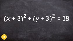 Convert equation of a circle to polar form Instructional Video