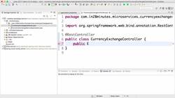 Master Microservices with Spring Boot and Spring Cloud - Step 14 – Create a Simple Hard Coded Currency Exchange Service Instructional Video