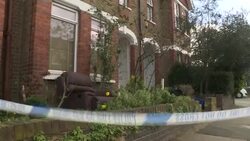 Garden of house in Kew after discovery of body of missing Laureline Garcia-Bertaux News Clip