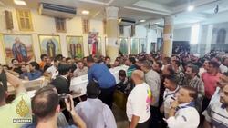Hundreds mourn at funeral for Egypt's Coptic Christian victims News Clip