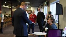 William and Kate visit to Burnley church News Clip