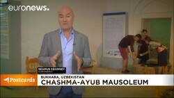 Postcards from Uzbekistan: the Chashma Ayub mausoleum News Clip