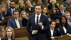 Tensions flare between Poilievre, ministers on anniversary of Oct. 7 attacks News Clip