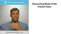 Introduction to the Discounting Model of Net Present Value Instructional Video