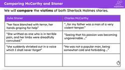 Comparing the victims in ‘The Speckled Band’ and ‘The Boscombe Valley Mystery’ Instructional Video