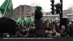 420,000 striking Quebec public sector workers reach tentative deal News Clip