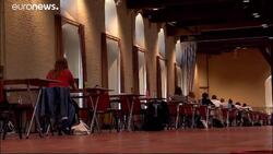 COVID-19: Belgian tourist hot-spot opens iconic buildings to students studying for exams News Clip