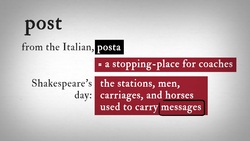 Romeo and Juliet 5.1 Word Nerd: "post" Instructional Video