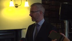 Minister cannot rule out future use of tents to house refugees in Ireland News Clip