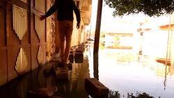 Residents housebound due to sewage flooding News Clip
