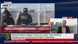 Dozens of passengers killed as plane crash-lands in South Korea News Clip