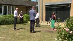 Prince William meeting coronavirus trial scientists in Oxford News Clip