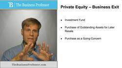 Private Equity - Exiting the Business Instructional Video
