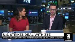 U.S. Reaches a Deal With Chinese Company ZTE To End Sanctions News Clip