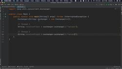 Java Multithreading and Parallel Programming Masterclass - Shift Data Between Threads with Exchangers Instructional Video