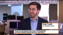 Vote to Expand Tesla German Plant Is Postponed News Clip