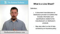 Line Sheet Instructional Video