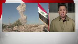Iraqi troops raise flag in Ramadi News Clip
