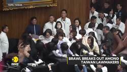 Taiwan Lawmakers Clash Over Controversial Bills, Sparking Fears for Democracy News Clip