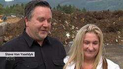 #TheMoment a couple found their lost wedding rings at the dump News Clip