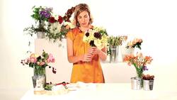 How to Tie Ribbon onto a Floral Bouquet Instructional Video