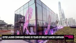 William Lauder, Elizabeth Hurley on Estée Lauder’s Breast Cancer Campaign News Clip
