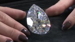 Largest white diamond to ever come to auction in Christie's sale News Clip
