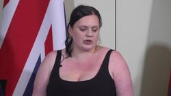 Conservative leader holds press conference alongside grooming gang survivors and campaigners - full version News Clip