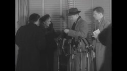 Christine Jorgensen returns to the US in 1953 News Clip