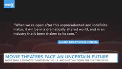 U.S. Movie Theaters Are Facing An Uncertain Future News Clip