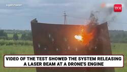 Putin Unleashes ‘SECRET’ Weapon To Crush Ukraine; Invisible ‘Ray Gun’ Turns Drones Into Fireballs News Clip