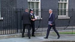 Stephen Barclay Arrives for First Cabinet Meeting in Boris Johnson's Government News Clip