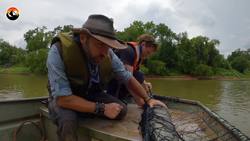 Catching a RARE Crocodile Gar! Instructional Video