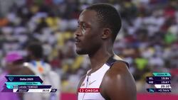 Tebogo of Botswana takes 200-metre Doha Diamond League Doha event, Canada's Brown 4th News Clip