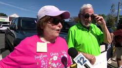 President Trump’s Long Island visit draws protesters News Clip