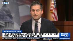 Hearing stretches into evening on Trump’s 'big, beautiful bill' as House leadership pushes for a quick vote News Clip