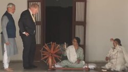 INDIA: British Prime Minister Boris Johnson begins his two-day visit to India. News Clip