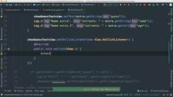 Comprehensive Android Developer Bootcamp - Show Data From Second Activity Instructional Video