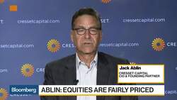 Stocks Still Pretty Cheap, Says Cresset's Ablin News Clip