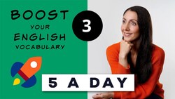English Five a Day #3 - Expand Your Vocabulary Instructional Video