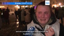 Dresden marks 80th anniversary of World War II Allied bombing News Clip