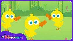 All the Little Ducks Song | Songs for Kids | The Kiboomers | Nursery Rhymes | Baby Songs | Kids Song Instructional Video