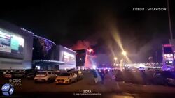 Emergency responders battle blaze at the scene of fatal shooting near Moscow News Clip